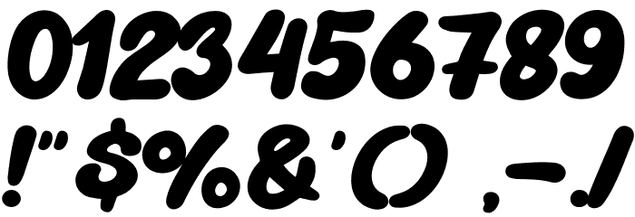 Grape Days Font OTHER CHARS