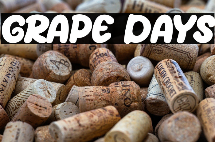 Grape Days Example 2