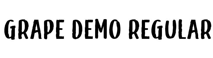 Grape Demo Regular  Frei Schriftart Herunterladen