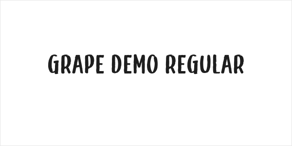 Grape Demo Regular Logo