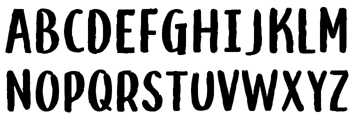 Grape Demo Regular Font LOWERCASE