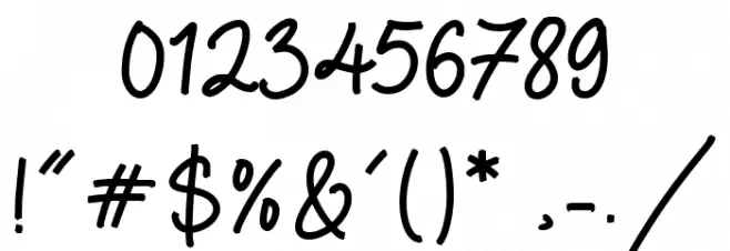 Grape Escape Font OTHER CHARS