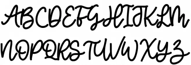 Grape Escape Font UPPERCASE