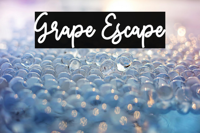 Grape Escape Example 3