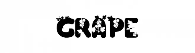 Grape  नि: शुल्क फ़ॉन्ट्स डाउनलोड