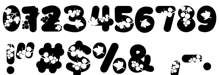 Grape Fonte OUTROS PERSONAGENS