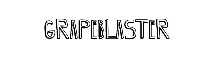 GrapeBlaster  font caratteri gratis