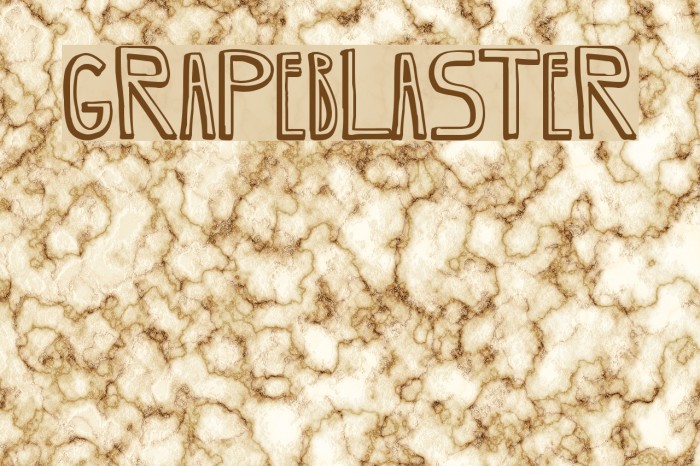 GrapeBlaster Example 1