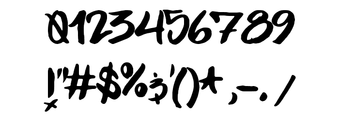 GrapeDragon Font OTHER CHARS