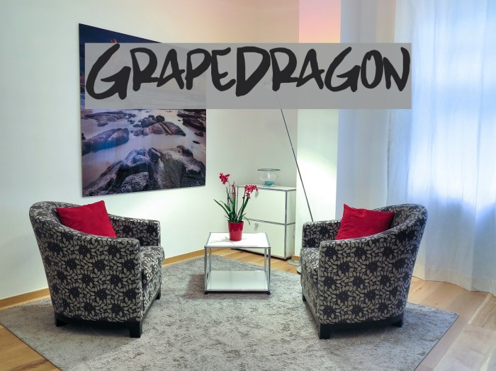 GrapeDragon Font examples