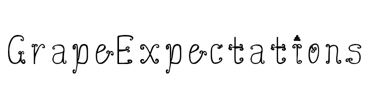 GrapeExpectations Font