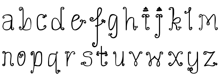 GrapeExpectations Font LOWERCASE