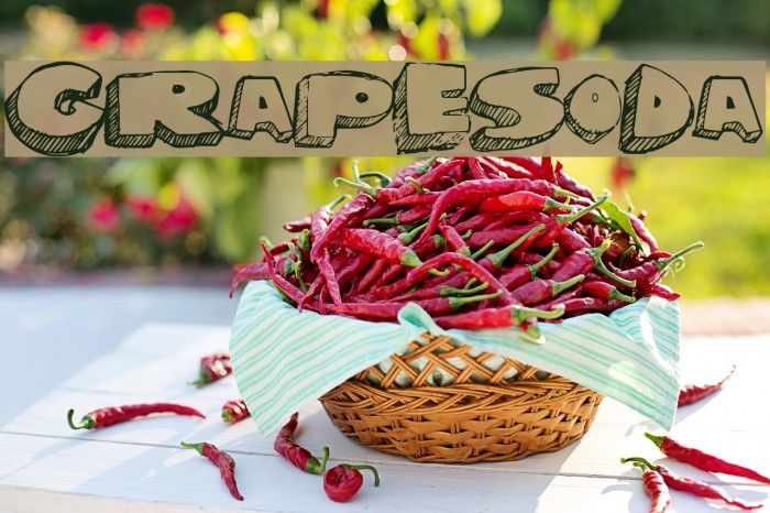 grapesoda字体