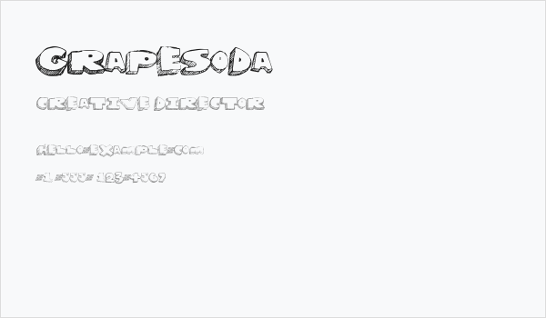 GrapeSoda Business Card