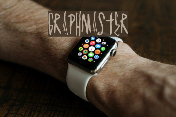 GraphMaster Font examples