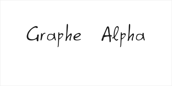 Graphe  Alpha Logo