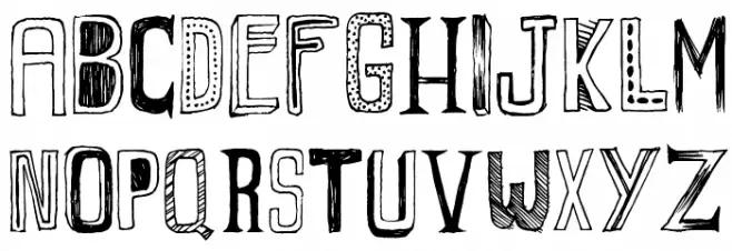 Graphers Blog Schriftart Groß