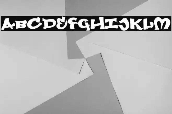 Graphic Adventure Font examples