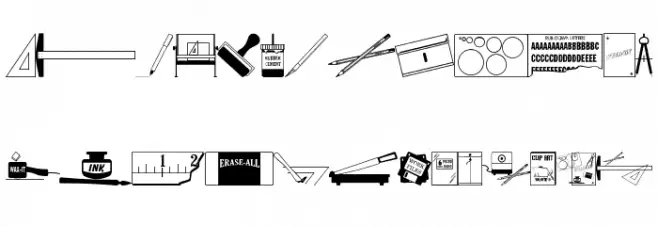Graphic Arts JL Шрифта ВЕРХНИЙ