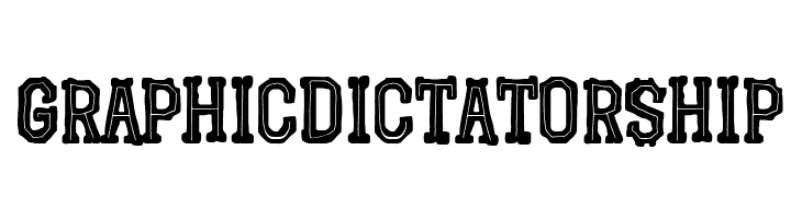 Graphic Dictatorship  font caratteri gratis