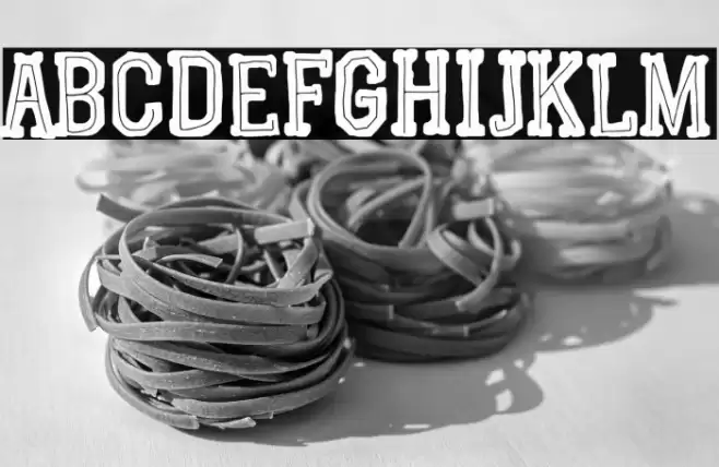 Graphic Dictatorship Font examples