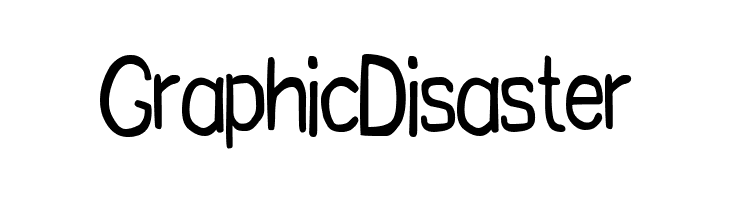 Graphic Disaster  Скачать бесплатные шрифты