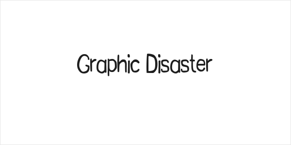 Graphic Disaster Logo