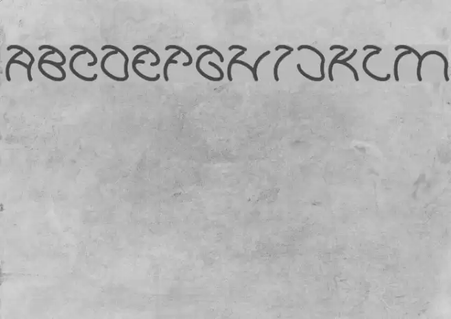 Graphic Dream Font examples