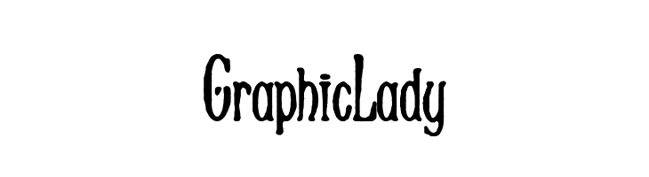 Graphic Lady  Скачать бесплатные шрифты