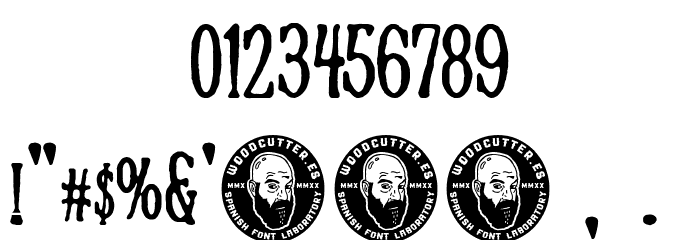 Graphic Lady Font OTHER CHARS