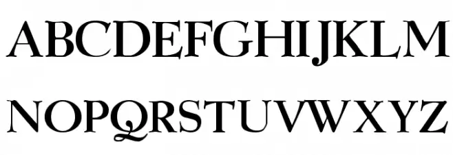 Graphic Regular Шрифта ВЕРХНИЙ