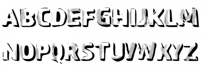 Graphic Stepfather Шрифта ВЕРХНИЙ