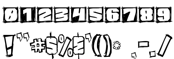 GraphicAttitude Mono Font OTHER CHARS