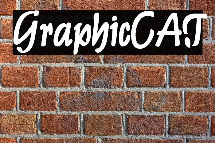 GraphicCAT Font examples