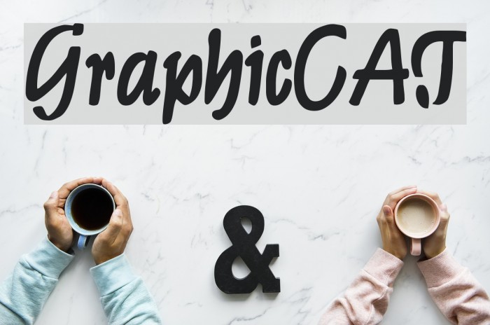 GraphicCAT Font examples
