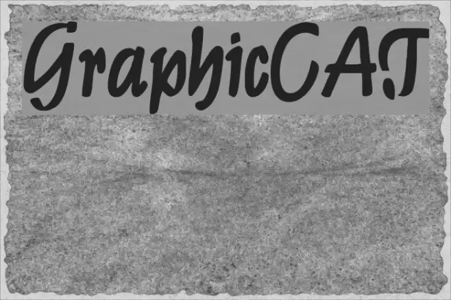GraphicCAT Font examples