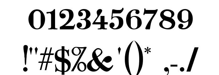 GraphicLight Font OTHER CHARS