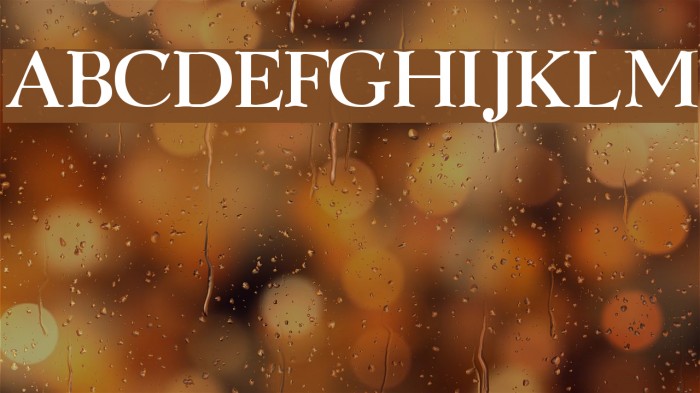 GraphicLight Font examples
