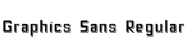 Graphics Sans Regular  Скачать бесплатные шрифты