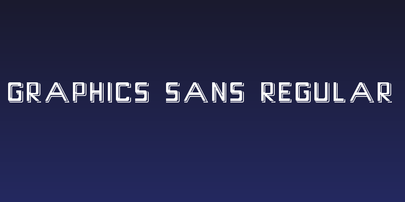 Graphics Sans Regular Social Header