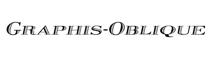 Graphis-Oblique  font caratteri gratis