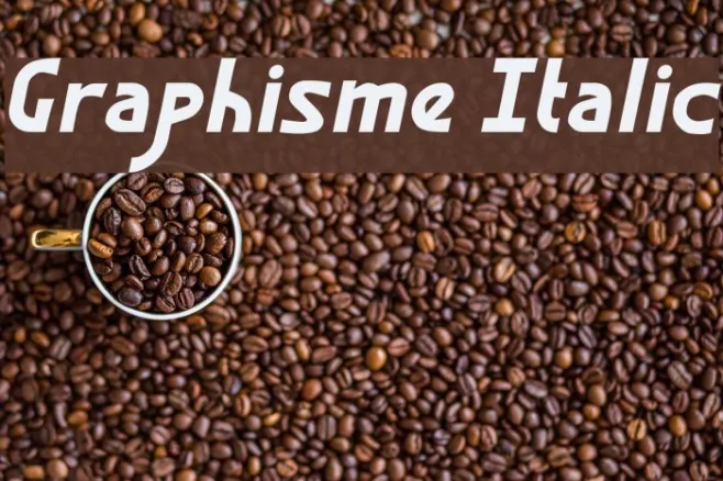 Graphisme Italic Example 1
