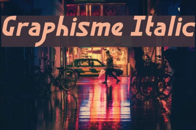 Graphisme Italic Example 2