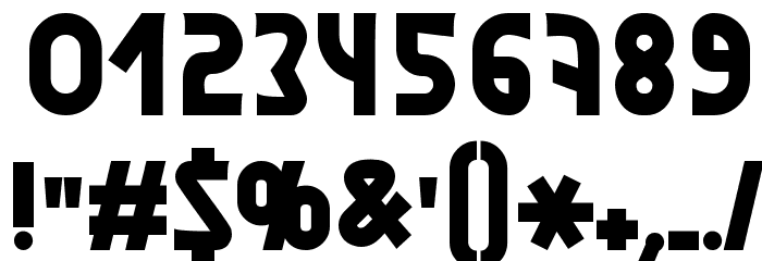 Graphisme Font OTHER CHARS