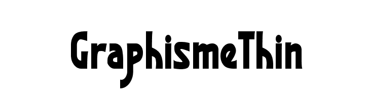 GraphismeThin  font caratteri gratis