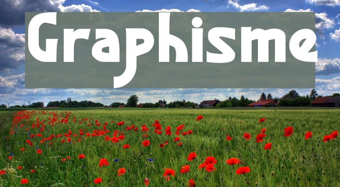 Graphisme Font examples