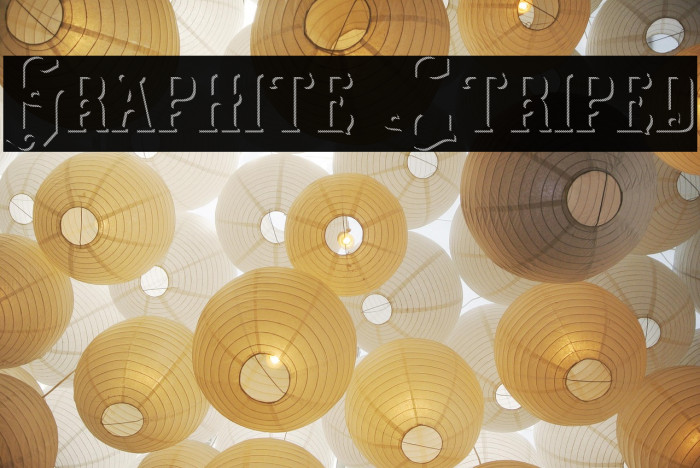 Graphite Striped Example 1