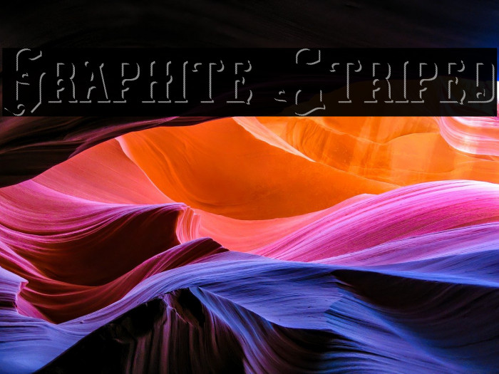 Graphite Striped Example 3