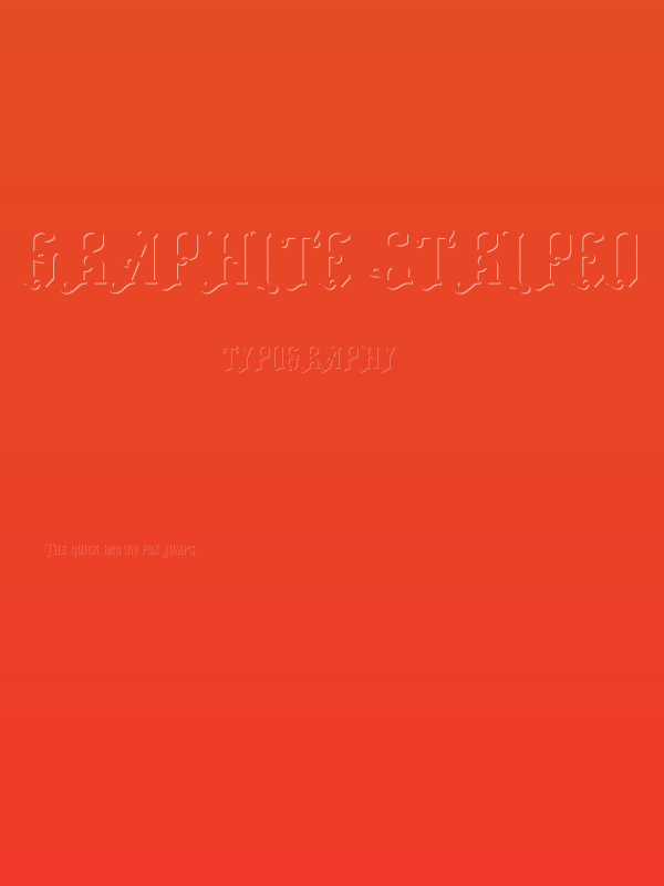 Graphite Striped Poster