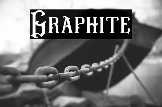 Graphite Font examples